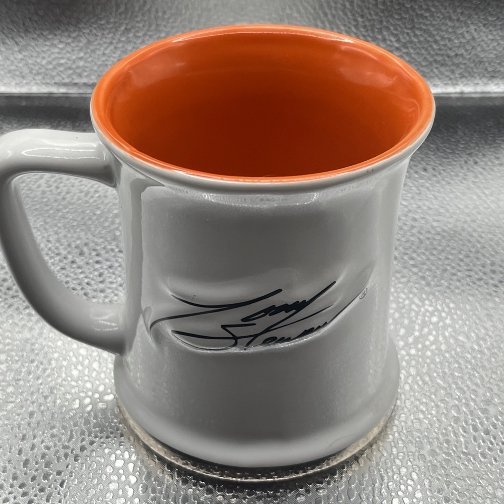 NASCAR Tony Stewart #20 Home Depot Embossed Gilded Coffee Mug - Picture 5 of 14